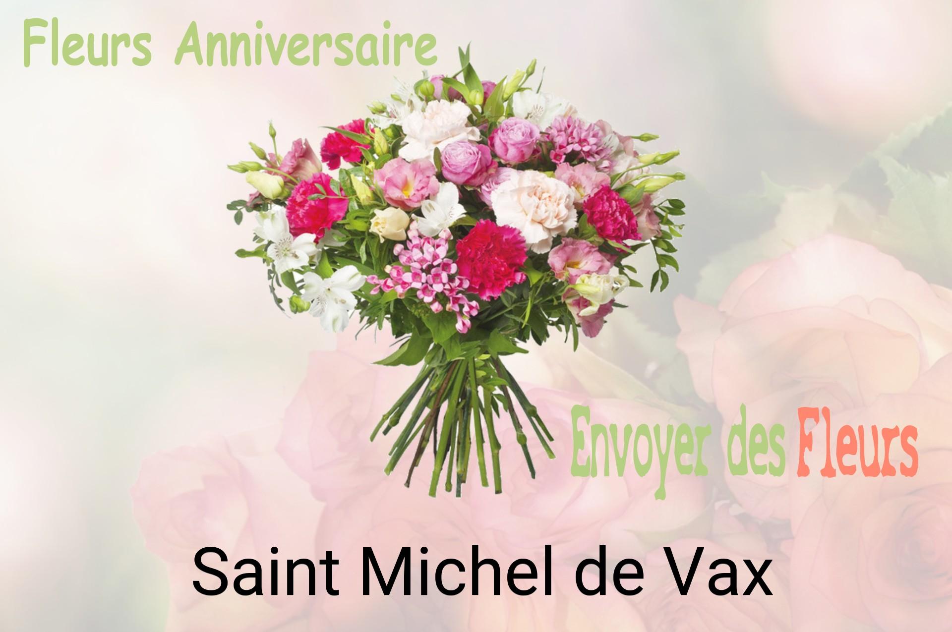 Bouquet de fleurs d’anniversaire livré à Saint-Michel-de-Vax