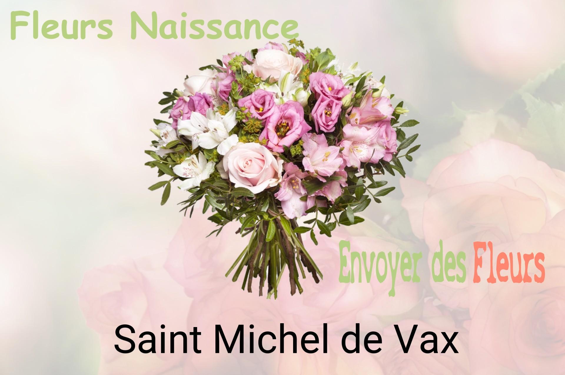 Bouquet de fleurs de naissance livré à Saint-Michel-de-Vax